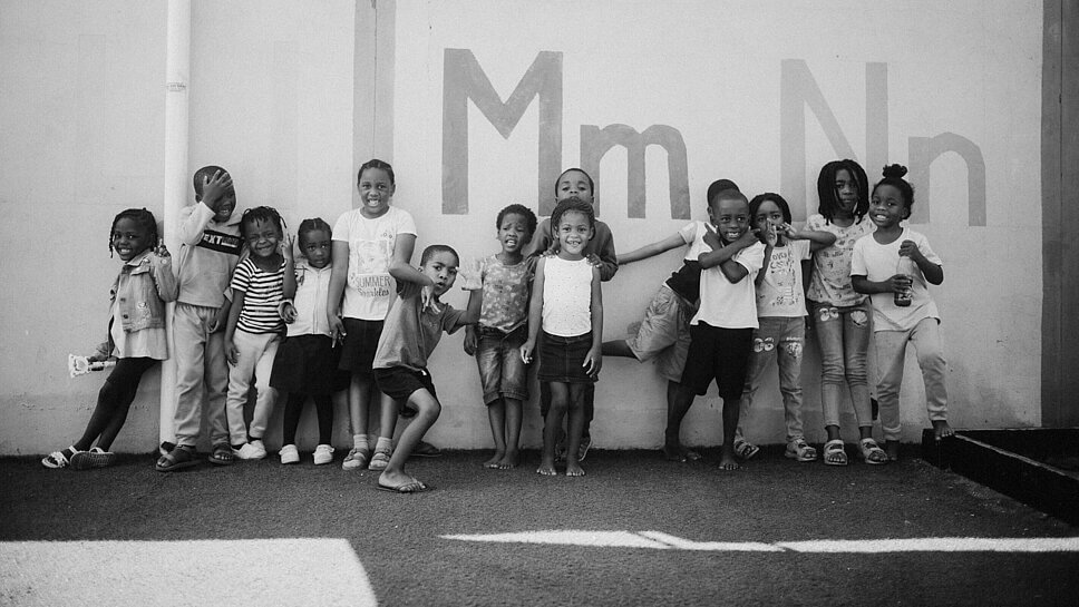 Kinder in Katatura, Stadtteil der namibischen Hauptstadt Windhoek